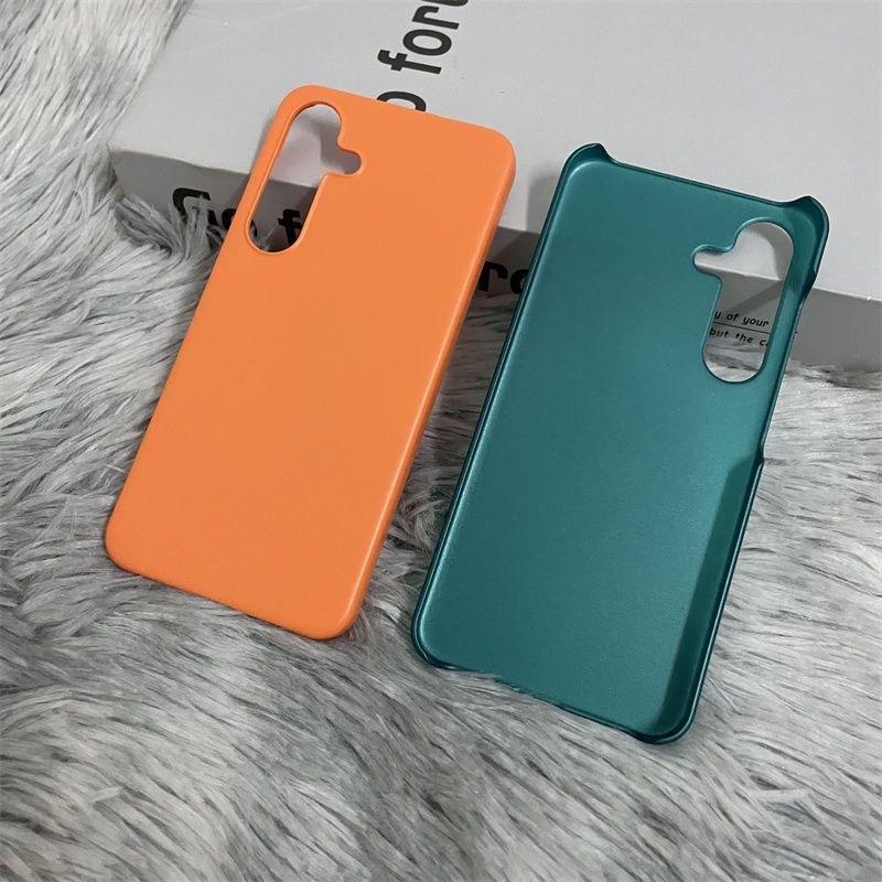 Suitable for Samsung S24ultra Phone Case Without Frame Samsung Note10 Hard Shell Solid Color Simple S20s21s23