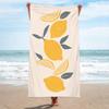 Cute Strawberry Beach Towel Pink Fruit Print Microfiber Bath Towel Soft Quick Dry Towel Beach Pool Travel Camping Summer