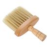 Neck Face Duster Brush Salon Hair Cleaning Wooden Sweep Brush Hair Cut Hairdressing Tool