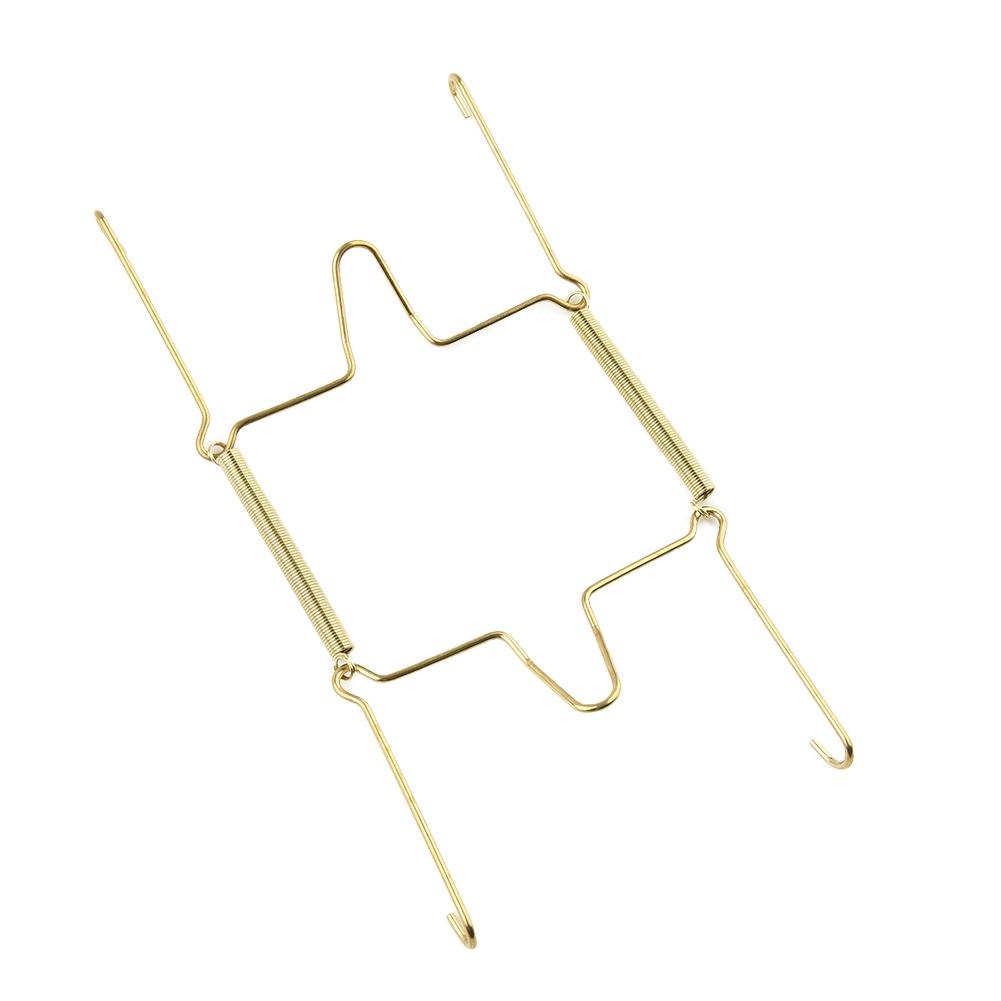 5 Sizes Wall Display Invisible Dish Hangers Adjustable Plate Spring Holder 1/5pc
