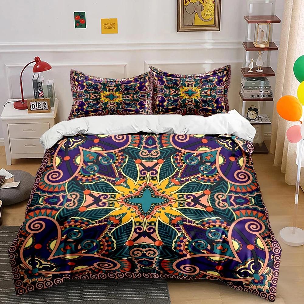 HD Luxury Chain Belt Print Bedding Set Duvet Cover 1 Duvet Cover 2 Pillowcases Adult and Children Bedding Set Luxury for Gifts