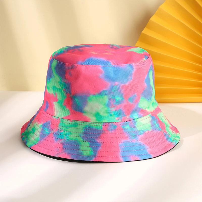 Fashion Cotton Street Graffiti Unisex Bucket Hat Outdoor Women 3D Printing Fisherman Caps Hip Hop For Men Sunscreen Panama Cap