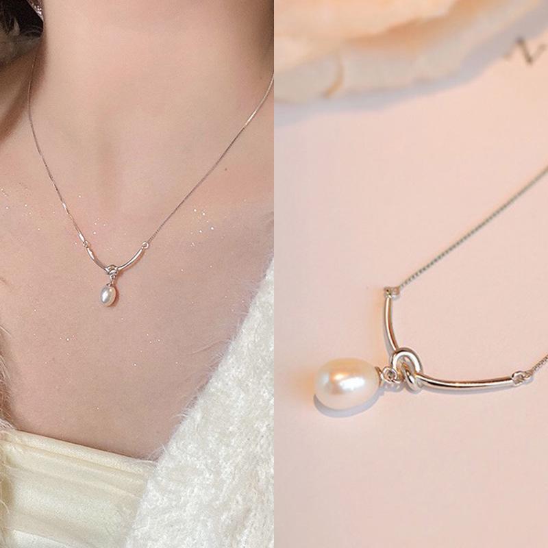 2023 Summer Luxury Pearl Choker - Gold-Plated Clavicle Necklace for Women