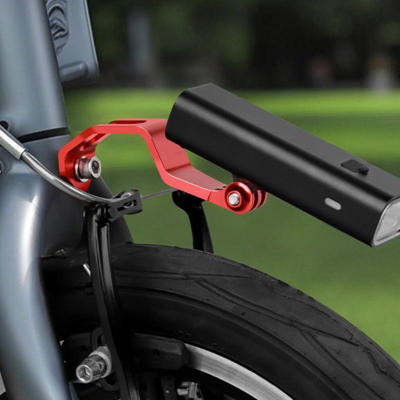 Aluminiumlegierungen Fahrrad Lampenhalter Multifunktionaler Fahrradlichtständer für Pendeln und Outdoor