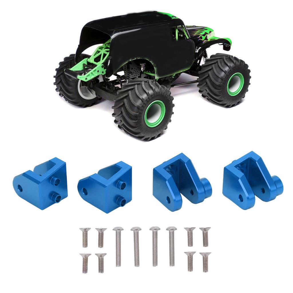 RC Front Rear Axle Shock Mount Bracket Heavy Duty Aluminium Alloy for LOSI 1Celsius8 LMT   AXLE   Truck