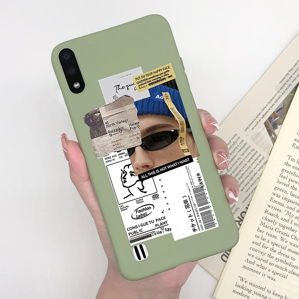 Für Hülle Samsung galaxy A01 core Hülle Samsung M01 core A 01 Hülle Silikon Rückseite Weiche Handyhülle für Samsung galaxy A01 core Hülle