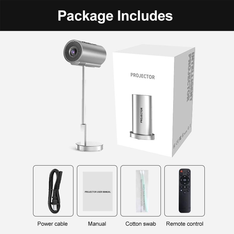 

Ts3 Mini Native 1080p Hd 4k видеопроектор Android Wifi Bluetooth 3D Surround Sound портативный уличный офисный домашний кинотеатр Eu plug