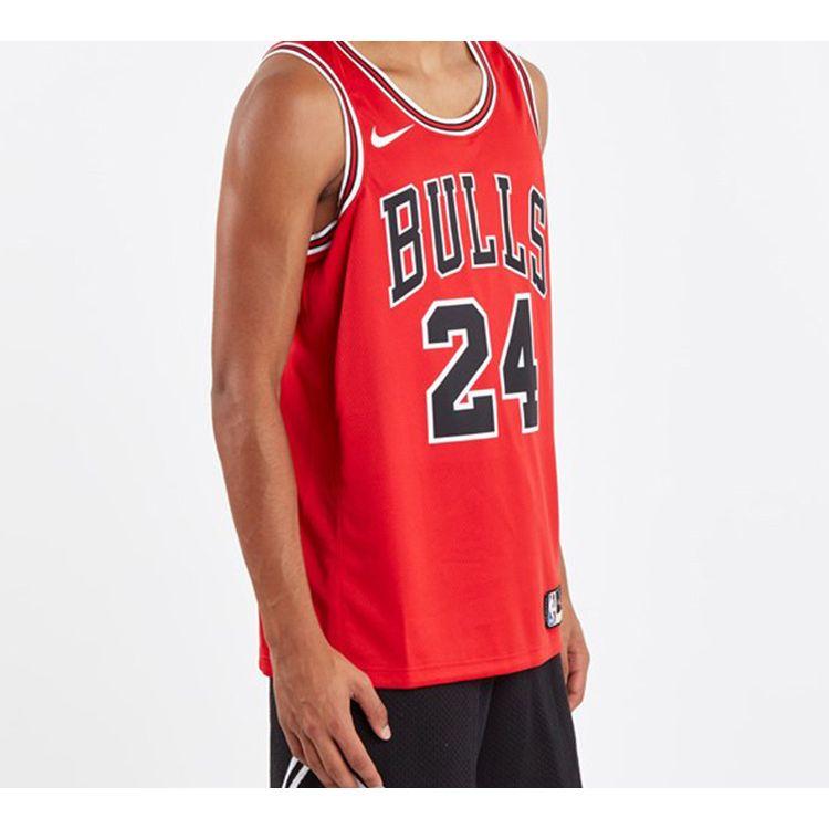Nike NBA Chicago Bulls Jersey Red Men Streetwear 864465-664