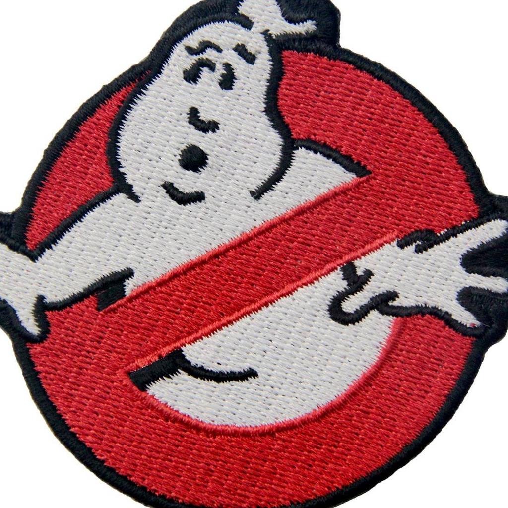 Ghostbuster Embroidered Badge Iron On or Sew On Patch