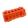 2Pcs Baby Chick Feeders Poultry Feeders with Lid Easy To Clean Anti-Spill No Waste Chicken Feeders for Baby Birds Small Poultry