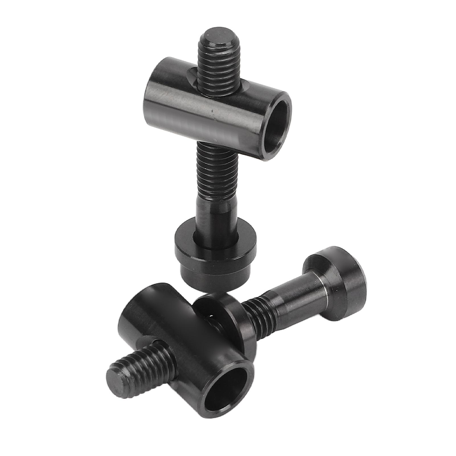 

2Pcs RISK Bike Seatpost Screw Titanium Alloy M5x30mm Balance Seat Post Seat Tube Fixing Screw Black чорний