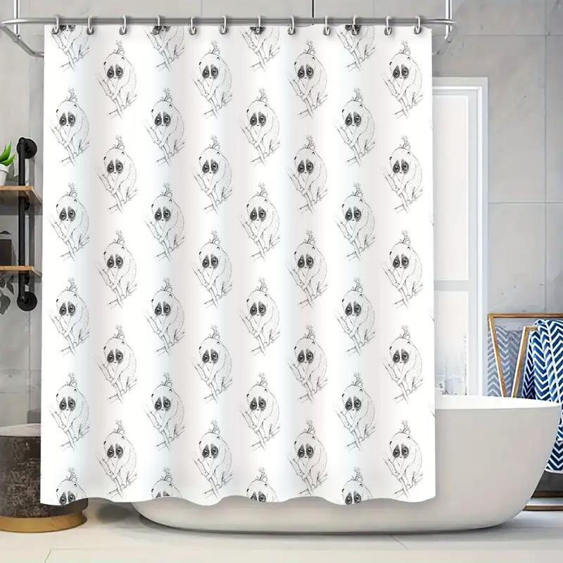 

Shower Curtain Floral Vintage Botanical Pattern Farmhouse Decor Bathroom Fabric Waterproof Modern Style Home Textile Artistic Wa W60H190(CM)-1 Pcs