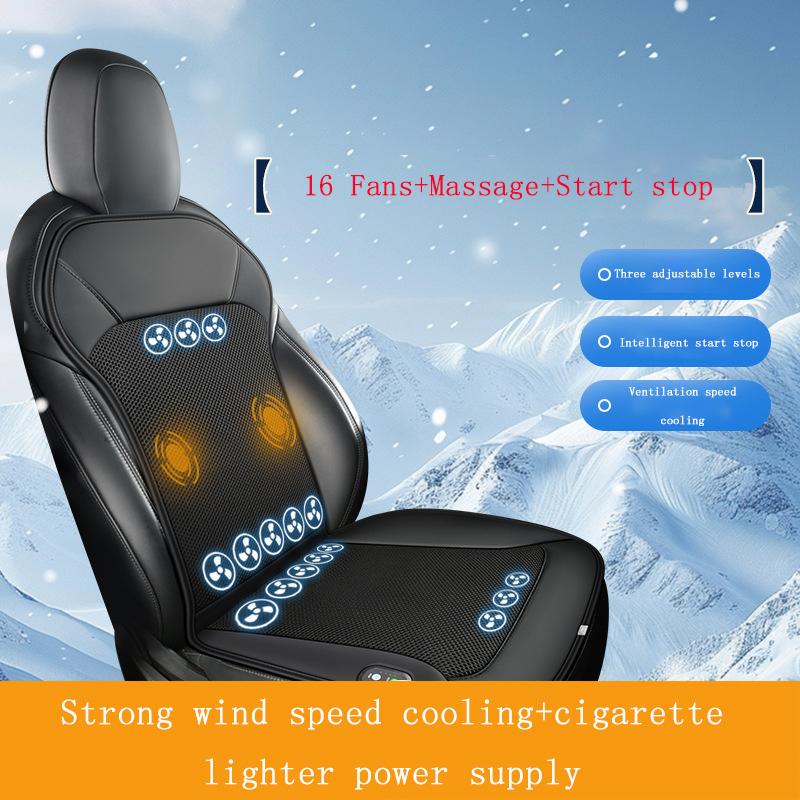 12V Automašīnas Masāžas Ventilācijas Sēdekļa Spilvens