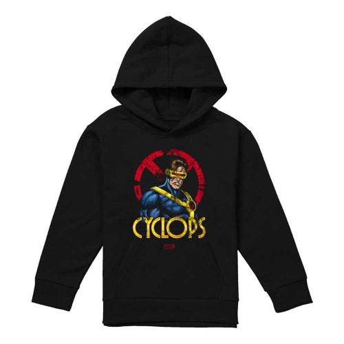 X-Men Childrens/Kids Cyclops Logo Pull Over Hoodie