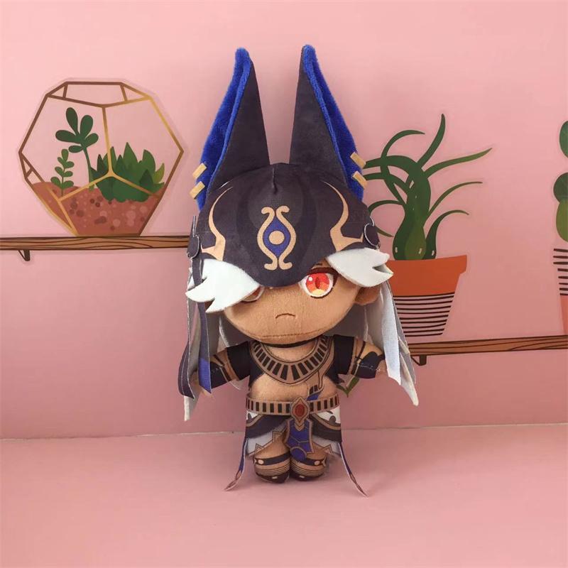 Anime Genshin Impact Plush Doll Toy Kaveh Morax Zhong Li Xiao Hu Tao Ayato Game Cute Soft Stuffed Pillow Kids Gift 20cm