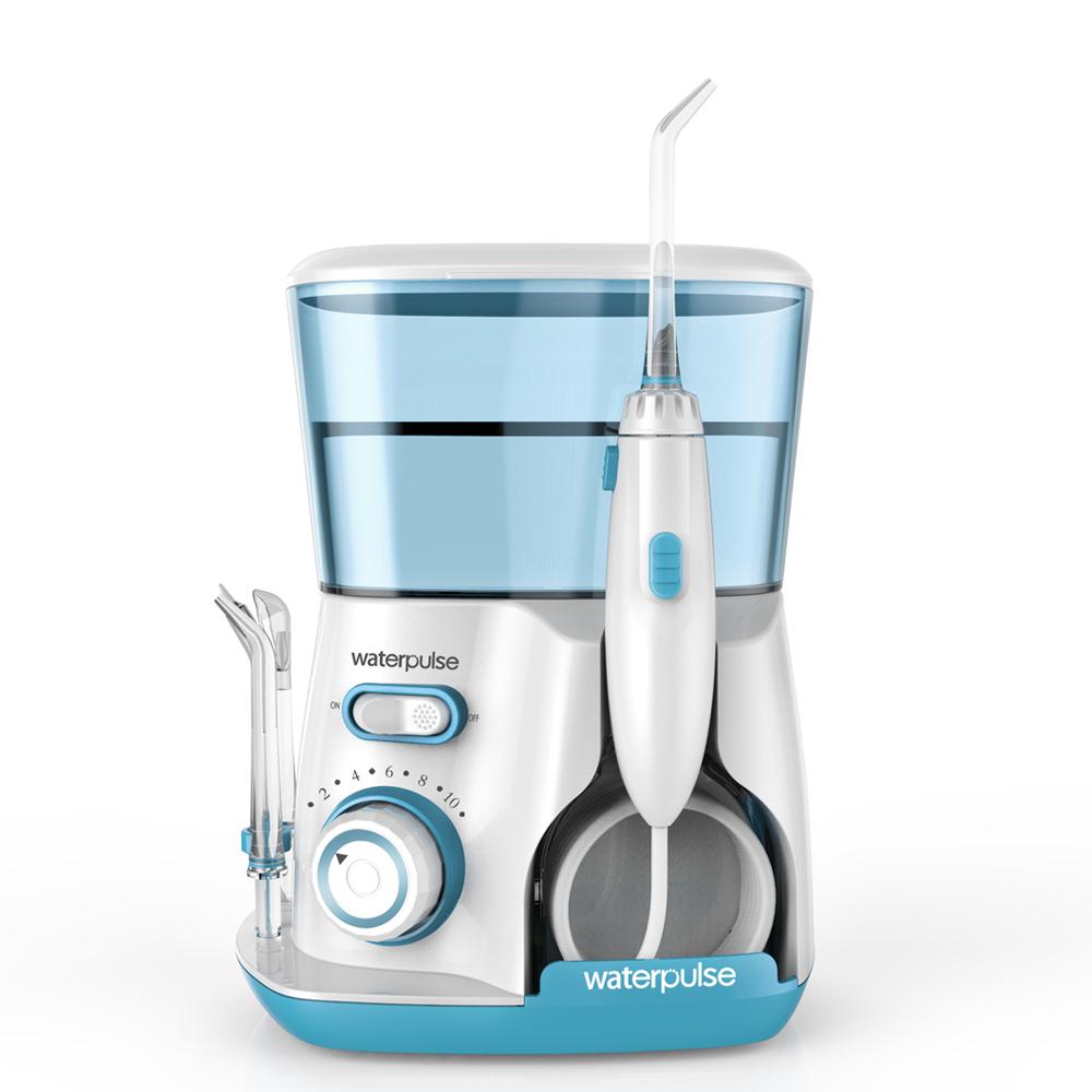 

Waterpulse Electric Oral Irrigator Dental Cleaning Teeth Whitener Water Jet Flosser Dentistry Whitening Mouth Washing Machine EU озеро зеленый