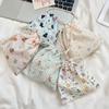 3PCS/SET Cute Cartoon Animal Print Drawstring Pouches Reusable Portable Jewelry Storage Bag Polyester Dustproof Makeup Bag Gifts