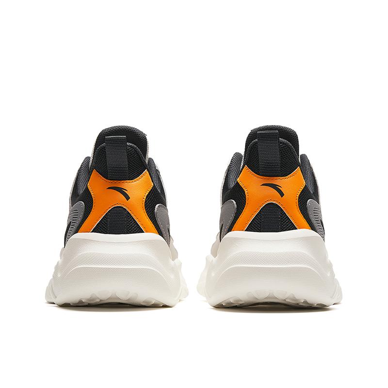 New Anta Anti Slip Wear Resistant Low Top Casual Shoes Men's Gray 912418855-5