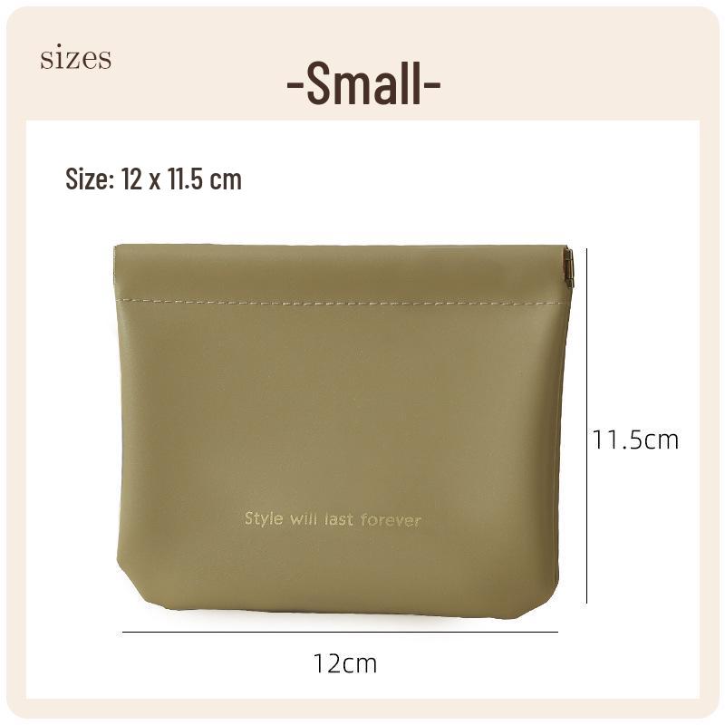 Angenieux Multi-Purpose Travel Makeup Bag: Portable Cable & Lipstick Organizer with Self-Closing Design