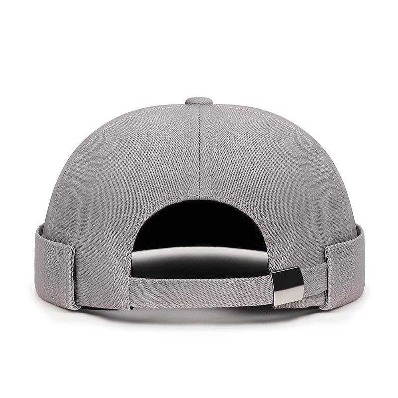 Unisexowa haftowana czapka bez ronda z płaskim daszkiem z drzewem kokosowym - Retro Hip Hop Podróżna