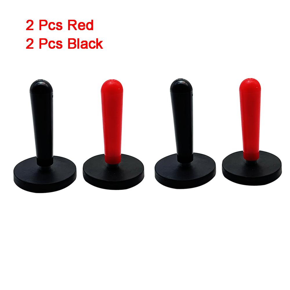 4 Pcs Car Rubber Wrap Gripper Magnet Holder Tints Tool Vinyl Installation Car Film Fix Black Magnetic Locator Modification Tools