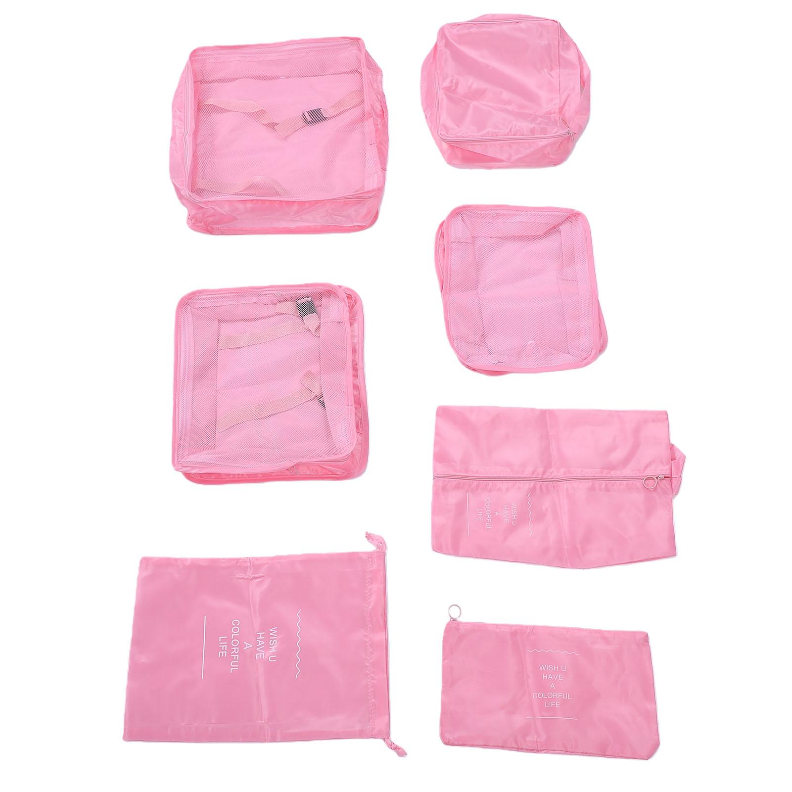 

Packing for Travel Polyester Luggage Clothing Packing s with Shoe Bag Drawstring Bag for Suitcase Closet