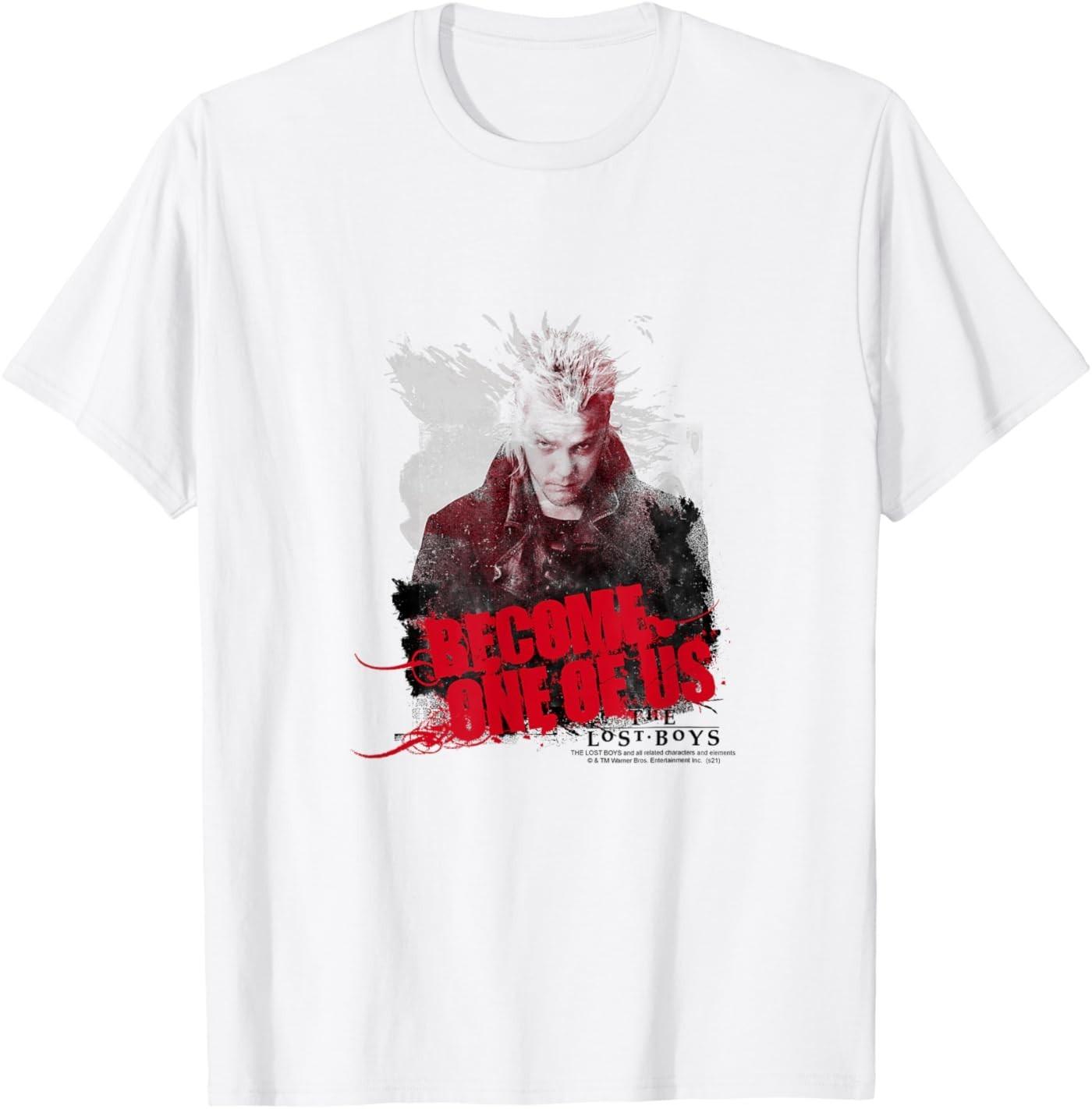 The Lost Boys Become One of Us Retro Horror Movie T-Shirt S разноцветный