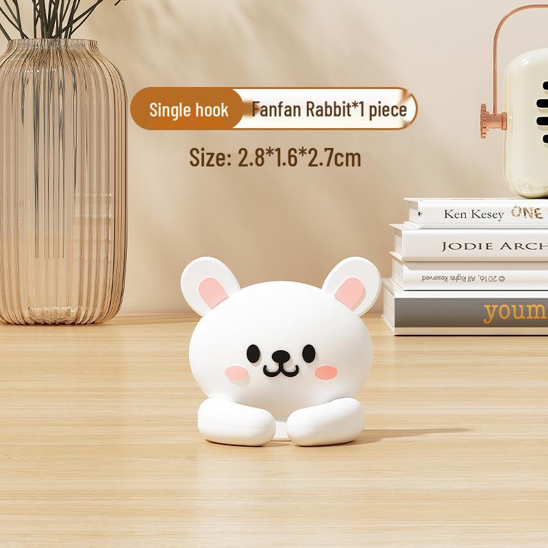 Stolní víceúčelový silikonový organizér kabelů pro myš, sluchátka a datové kabely - Bez hřebíků a beze stop.