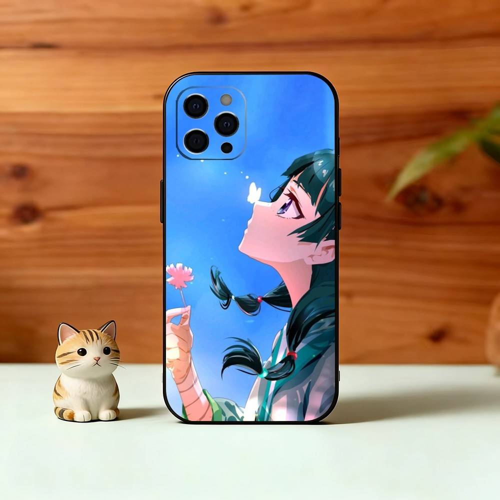 

Apothecary Diaries-Mao Mao Phone Case Silicone Soft For IPhone 17 16 15 14 13 12 11 X XR Plus Pro Max Plus iPhone15