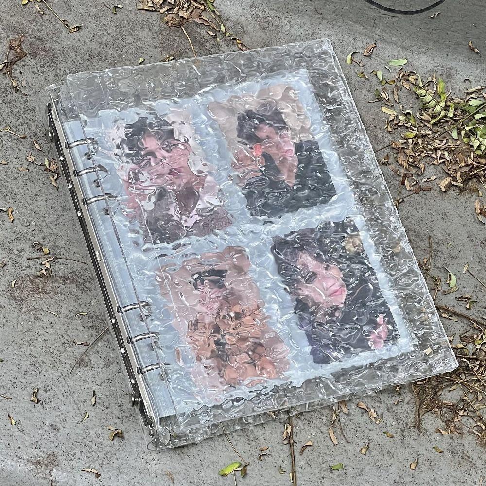 Handbook Photocard Collection Volume Loose-leaf Idol Card Book Acrylic Idol Photo Album  Star Cards