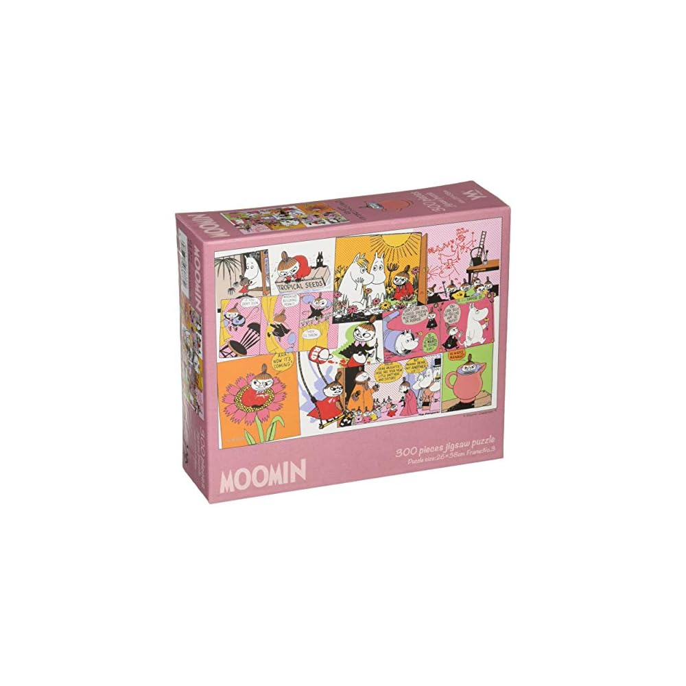 Yanoman Moomin 300-Piece Jigsaw Puzzle Little My Version 2 26x38cm with Instruction Card and Adhesive