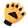 Double Sided Corals Fleece Wash Mitt Five Finger Gloves For Efficient Vehicle Washing Without Crossing Contamination