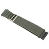 Stretch Woven Nylon Watch Band Replacement G Hook Loop Smartwatch Strap Fit for Fitbit Versa 4 3 Sense 2 OD Green