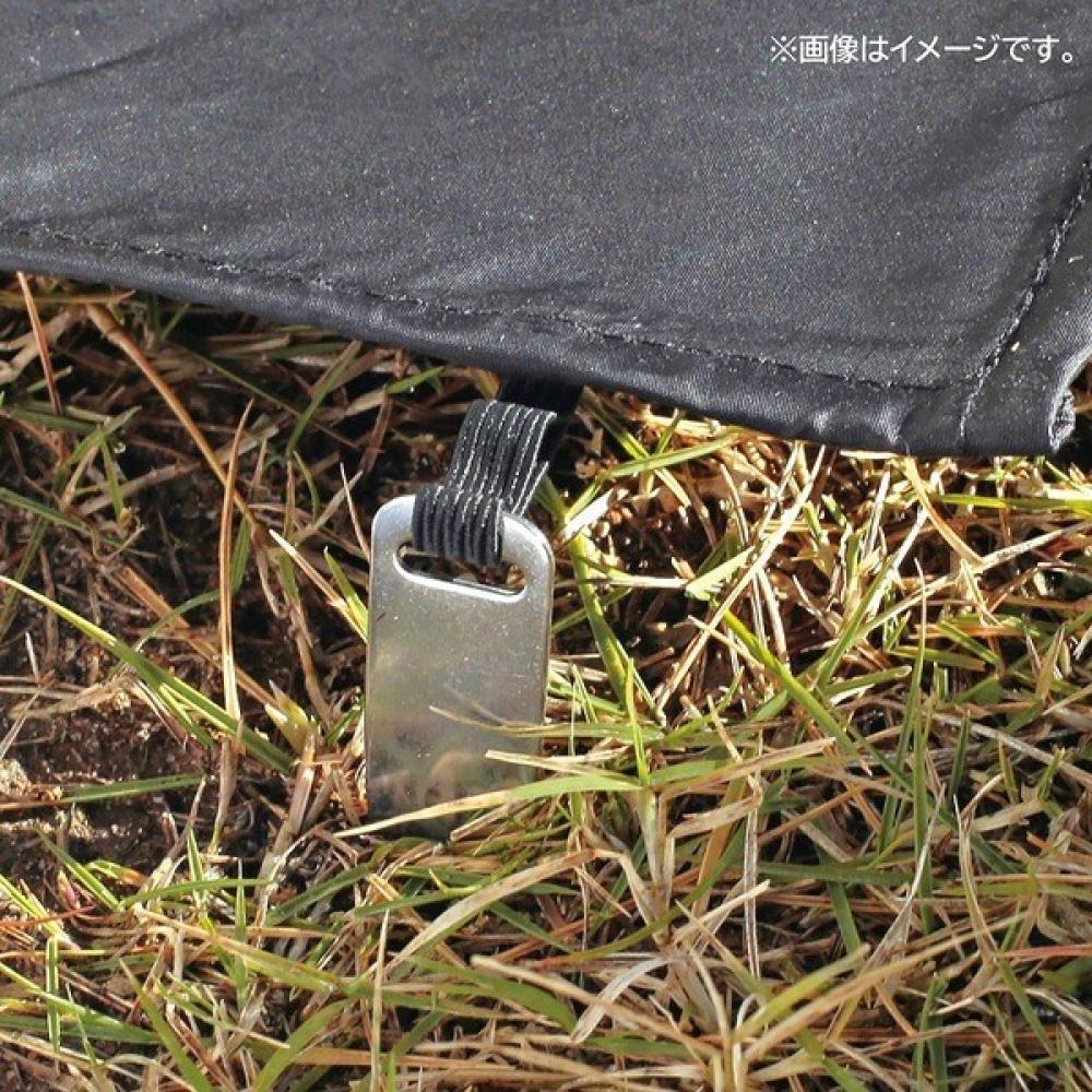 Captain Stag Ub 3081 Leisure Seat  Picnic Sheet Mat  Pocket Leisure Seat  Packable With Pegs  Small  Khaki