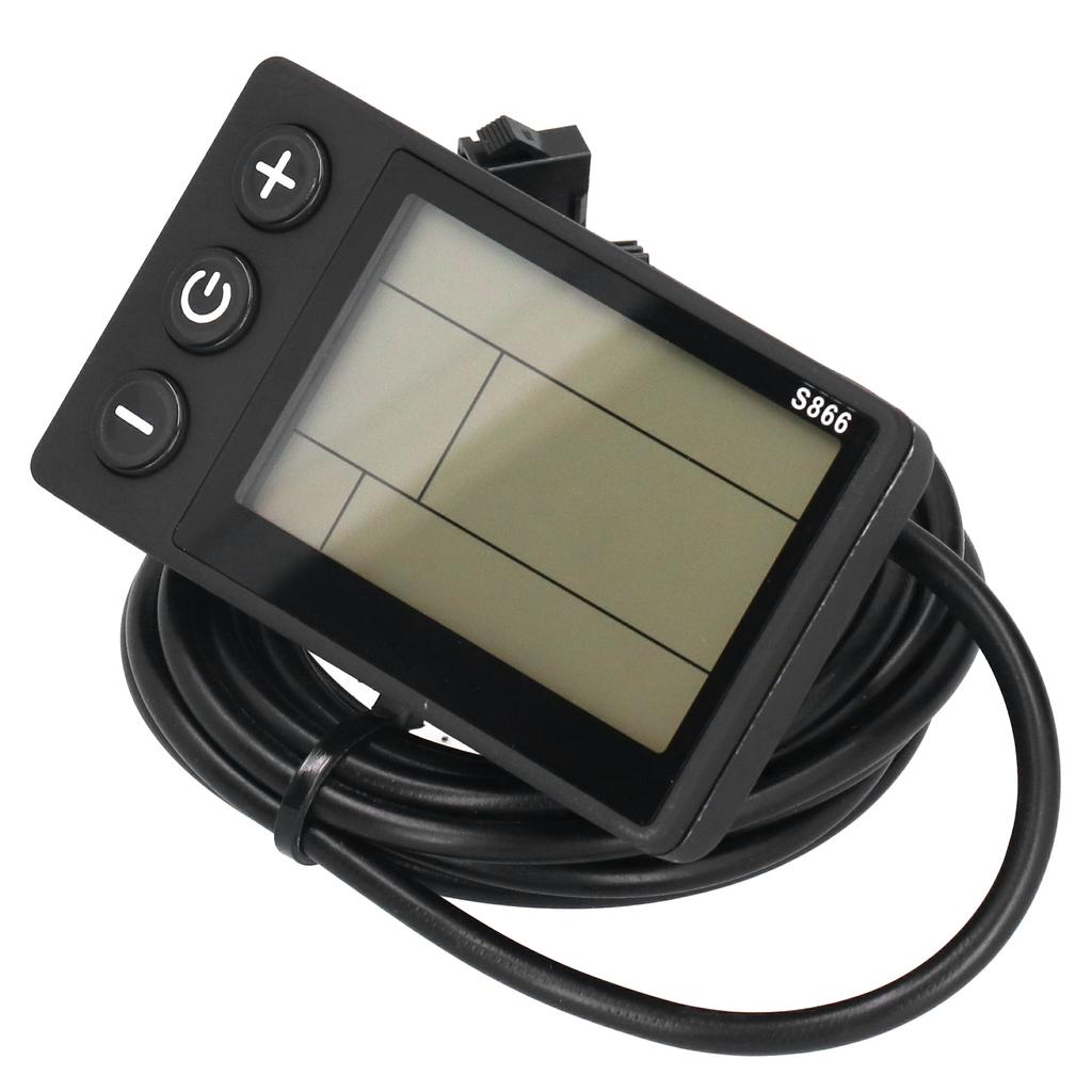 Waterproof LCD Display Panel Lightweight for Electric Bicycle Scooter Riding Accessories48V