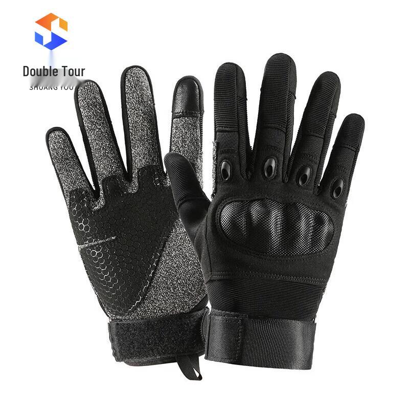 Men s Full Finger Cut-Resistant Tactical Gloves