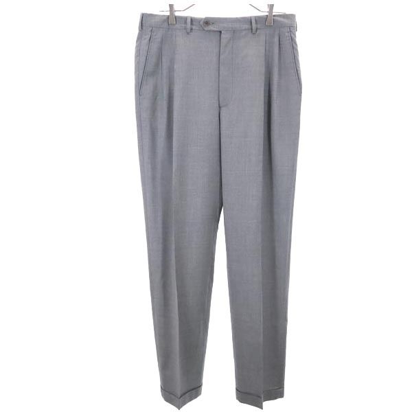 FENDI Made in Italy wool Slacks pants 50 Gray Men's Used