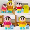 Shin Crayon Raincoat Chan Plush Toy Cartoon Stuffed Doll Decoration Cute Gift