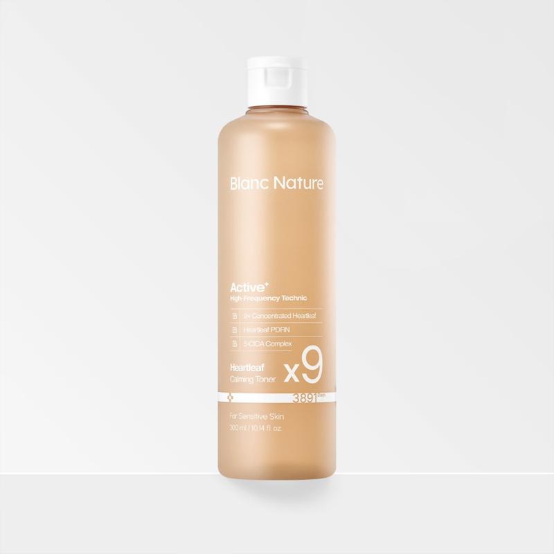 [Blanc Nature] 9x Concentrated Heartleaf Calming Toner 300ml