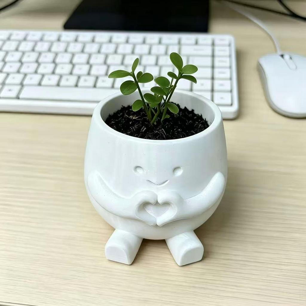 3D Printed Creative Dragon Egg Succulent Pot - Easter Balcony Decor