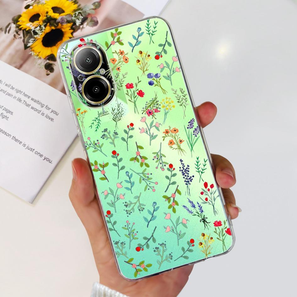 For OPPO Realme C67 4G Case Cute Cartoon Clear Soft Silicone Back Cover For Realme C67 4G RMX3890 C 67 RealmeC67 Shockproof Case
