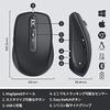 Logitech MX ANYWHERE 3 Wireless Mobile Mouse MX1700GR Unifying Bluetooth High Speed ??Scroll Wheel Rechargeable Wireless Mouse Wireless Mouse Windows