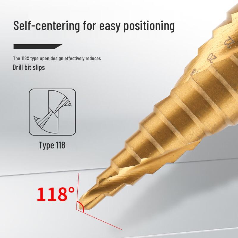 Kaiying Conical Step Drill Bit