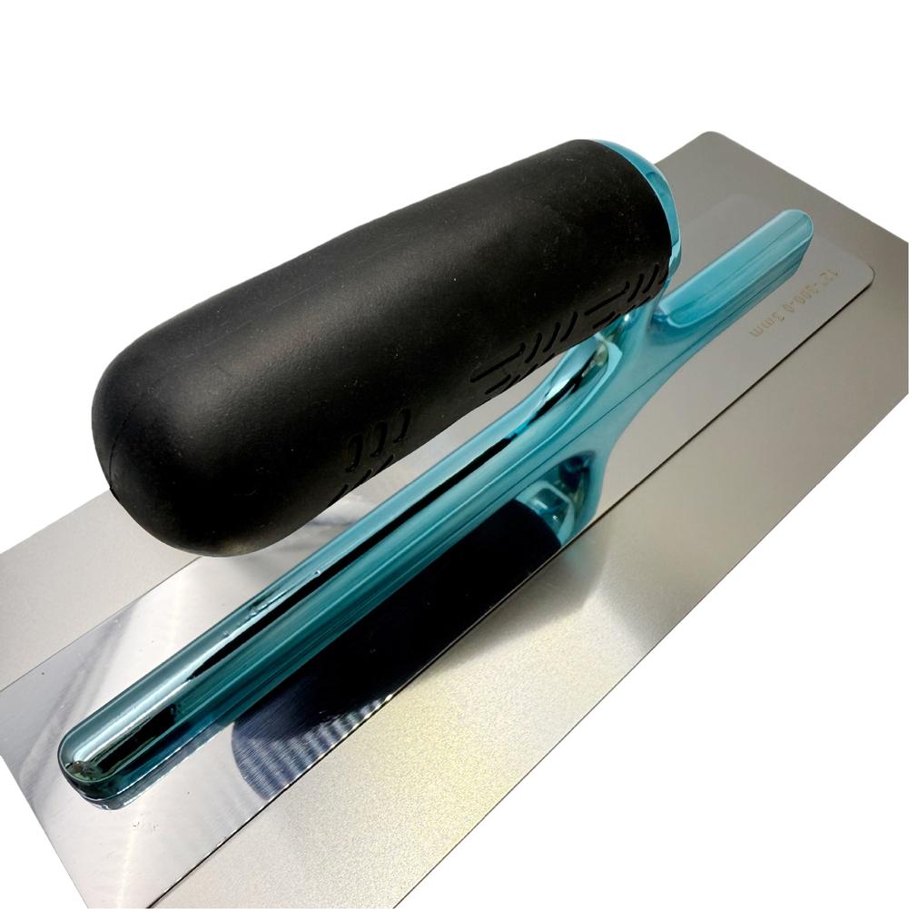 Large Stainless Steel Trowel In Blue Perfect For Plastering Bricklaying Trowel Cement Scraper Mud Board Construction With Handle