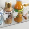 10Pcs/Lot Refrigerator Storage Partition Board Retractable Plastic Divider Storage Splint Kitchen Bottle Can Shelf Organizer