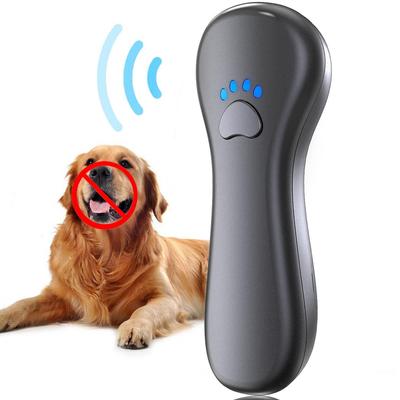 Контроль коры Ультразвуковой лай Стоппер Портативный аккумуляторная собака Дрессировщик Анти лай Устройство