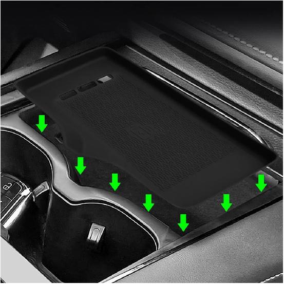 For Chery Omoda C5 EV 2024 2025 Car Central Control Wireless Charging Silicone Non-slip Pad Cover Accessories