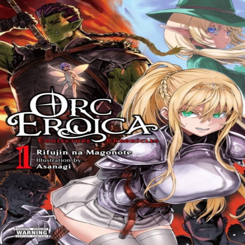 Orc Eroica Vol. 1 Light Novel by Rifujin Na Magonote Paperback Book 9781975334338
