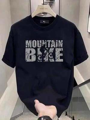 2025 Sommer Neu Fantastisches Herren 100% Reine Baumwolle T-Shirt für Herren Oberteile Druck Partner Bequemes Hemd Lässiges Kurzes T-Shirt