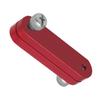 Woodworking Limit Block Scribing Steel Ruler Positioning Aluminum Alloy Ruler Stop Scribing Tool for Woodworking Metal Plastic